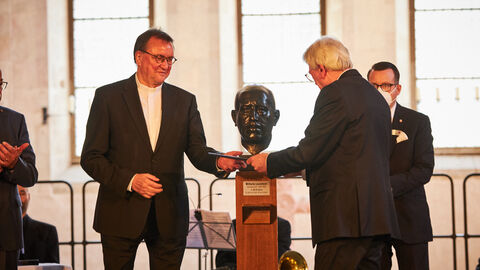 Verleihung der Wilhelm Leuschner-Medaille 2020 an Prof. Dr. Martin Hein