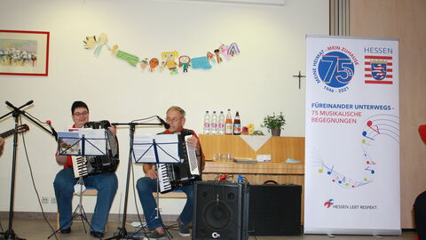 Ensemble „Musica Varia“ des Fischbachtaler Musikvereins e.V. im Alten- und Pflegeheim St. Josef in Darmstadt