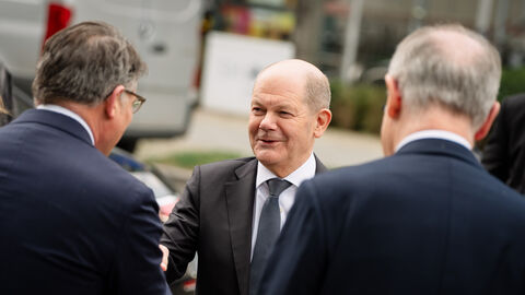 Gespräch mit dem Bundeskanzler zur Flüchtlingspolitik