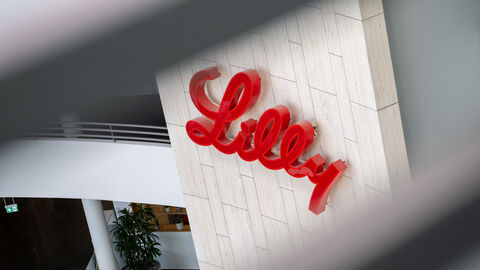 Das Unternehmenslogo von Lilly Deutschland
