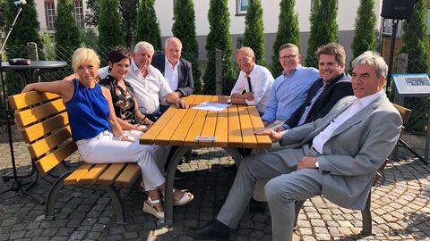 Der Chef der Staatskanzlei, Axel Wintermeyer in Hatzbach